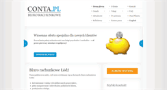 Desktop Screenshot of conta.pl