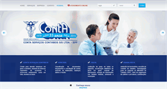Desktop Screenshot of conta.com.br